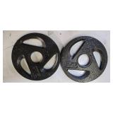 Two 5LB of 2-inch Weight plates  ( Used)