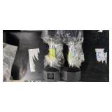 A pair of 12LB Rubber Hex Dumbbells (NEW)