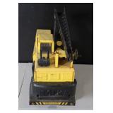 Vintage Mighty Tonka Yellow Crane Truck Diecast Steel Toy
