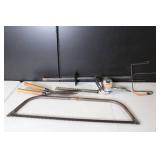 Lot of Garden Tools with Black & Decker 8120 Electric Hedge Trimmer