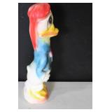 Vintage Donald Duck Rubber Figure with Bow Tie