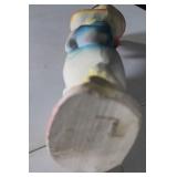 Vintage Donald Duck Rubber Figure with Bow Tie