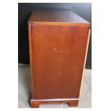 Vintage General Electric Wood Cabinet Console Shell
