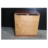 Vintage General Electric Wood Cabinet Console Shell