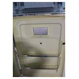 Vintage General Electric Porcelain Enamel Refrigerator