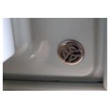 Vintage General Electric Porcelain Enamel Refrigerator