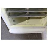 Vintage General Electric Porcelain Enamel Refrigerator