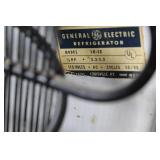 Vintage General Electric Porcelain Enamel Refrigerator