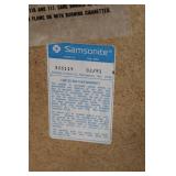 Set of 5 Samsonite Brown Folding Chairs