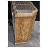 Essick Air Whole House Evaporative Humidifier Model 696 400HB Light Oak Finish