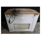Essick Air Whole House Evaporative Humidifier Model 696 400HB Light Oak Finish