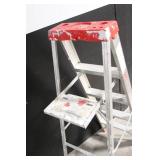 Werner Job-Master F367 Commercial Step Ladder and Werner Aluminum Step Ladder Set