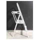 Werner 4.5ft Aluminum Step Ladder and 4ft Fiberglass Step Ladder Set