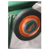 Scotts Model 75-8 Broadcast Spreader with Orange Handle