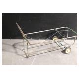 Metal Garden Hose Reel Cart with Wheels