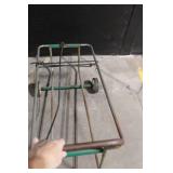 Metal Garden Hose Reel Cart with Wheels