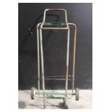 Metal Garden Hose Reel Cart with Wheels