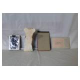 Vintage Collection: Bicycle Pinochle Cards, Chalkware Bear, Big 5 Scratch Pad, Petite Booklet