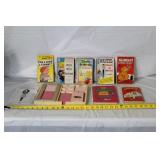 Vintage Book and Toy Collection Including Dennis the Menace, Heathcliff, Fashion Plates, and Joke Book