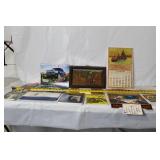 Vintage Calendar, Book, and Ephemera Collection