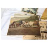 Vintage Ephemera Collection: Magazines, Newspapers, Calendars and Prints