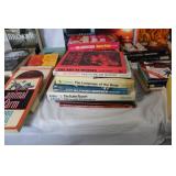 Collection of Fiction and Nonfiction Books Including Classics and Bestsellers