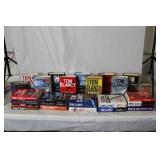 Collection of Tom Clancy Novels and Audiobooks
