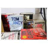 Collection of Tom Clancy Novels and Audiobooks
