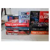 Collection of Tom Clancy Novels and Audiobooks