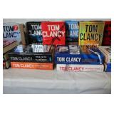 Collection of Tom Clancy Novels and Audiobooks