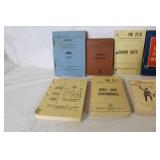 Collection of 9 Military Manuals and Books Including MASH and Field Guides