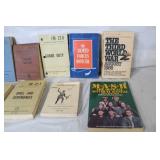 Collection of 9 Military Manuals and Books Including MASH and Field Guides
