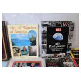 Collection of 15 Coffee Table Books and Magazines - Time, Life, National Geographic, and More