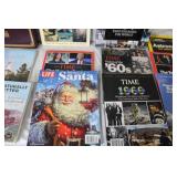Collection of 15 Coffee Table Books and Magazines - Time, Life, National Geographic, and More