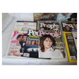 Collection of Collector Magazines Featuring Royalty, James Bond, and Pop Icons