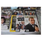 Collection of Collector Magazines Featuring Royalty, James Bond, and Pop Icons