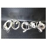Lot of Extension Cords, Timers, Electrical Adapters, and Wrap-It Straps