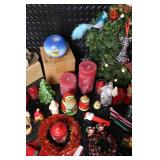 Large Assortment of Holiday and Christmas Decor Items