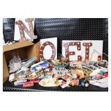 Large Lot of Vintage Christmas Lights and Lighted NOEL Signs
