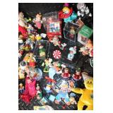 Large Collection of Clown Figurines, Plush, and Ornaments