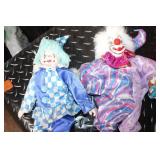 Large Collection of Clown Figurines, Plush, and Ornaments