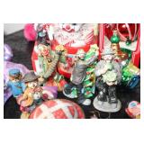 Large Collection of Clown Figurines, Plush, and Ornaments
