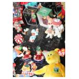 Large Collection of Clown Figurines, Plush, and Ornaments