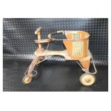 Vintage Metal and Wood Child