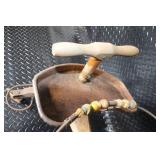 Vintage Metal and Wood Child