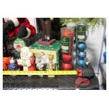 Set of 5 Holiday and Bear-Themed Decorative Popcorn Tins