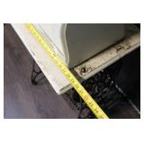 Vintage Singer Treadle Sewing Machine with Cabinet and Dome Cover