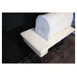 Vintage Singer Treadle Sewing Machine with Cabinet and Dome Cover