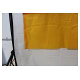 East German DDR Flag with Emblem, 36x60 Inches