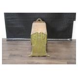Vintage Wooden Drop Leaf Magazine Table with Ornate Carving